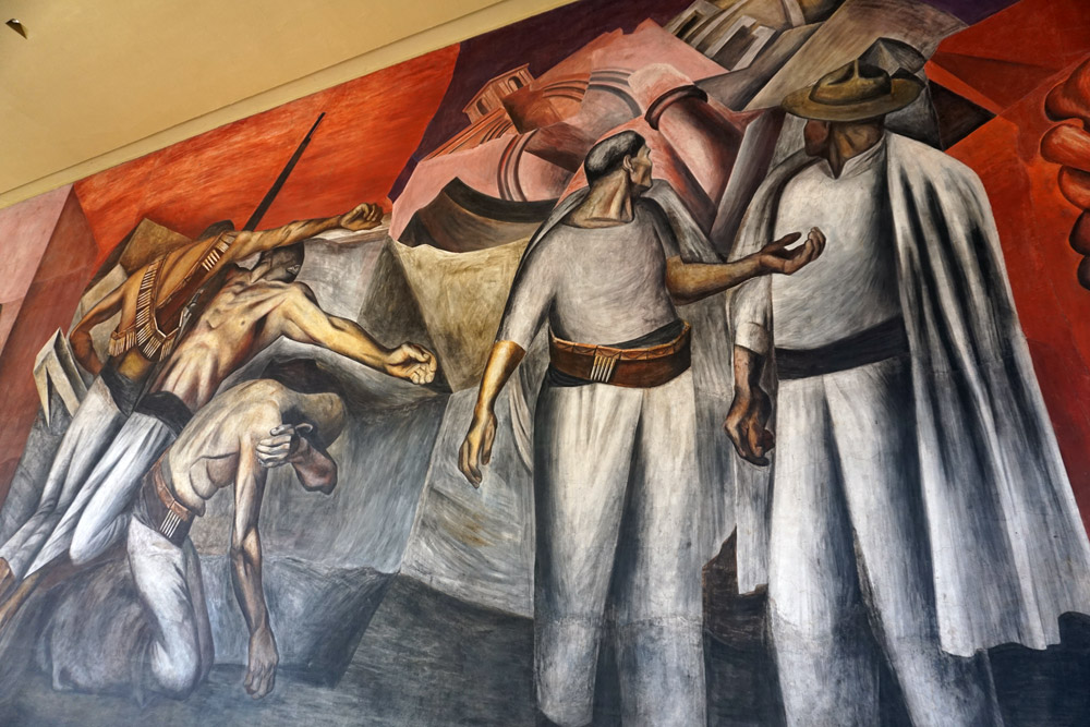 サン･イルデフォンソ学院の壁画